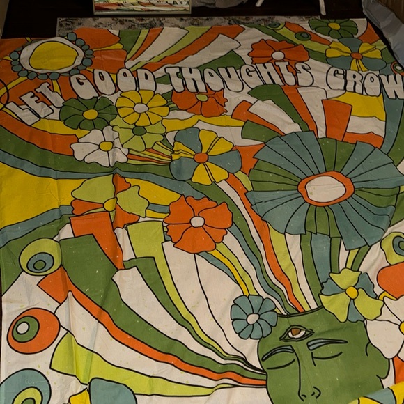 Earthbound tapestry 7’x8’ Let Good Thoughts Grow🌼 - Picture 2 of 3